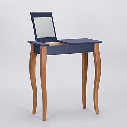 Grafitově šedý toaletní stolek se zrcadlem Ragaba Dressing Table, délka 65 cm