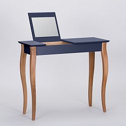 Grafitově šedý toaletní stolek se zrcadlem Ragaba Dressing Table, délka 85 cm