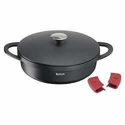 Hliníkový hrnec s pokličkou s nepřilnavým povrchem na indukci 4.5 l Trattoria – Tefal