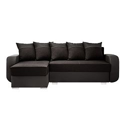 Hnědá sedačka Interieur De Famille Paris Destin, levý roh