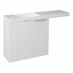 Hnědá závěsná skříňka bez umyvadla v dekoru borovice 50x50 cm Latus Vi – Sapho