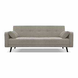 Hnědo béžová rozkládací pohovka Cosmopolitan Design Bristol, 212 cm
