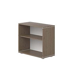 Hnědý dětský policový díl z borovicového dřeva Flexa Classic, šířka 72 cm