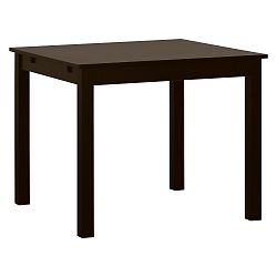 Hnědý dřevěný rozkládací jídelní stůl Artemob Haily