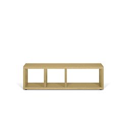 Hnědý televizní stolek TemaHome Berlin, 150 x 45 cm