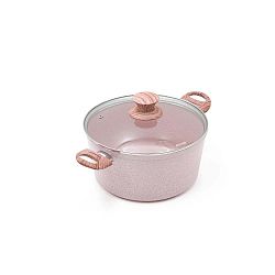 Hrnec s pokličkou Bisetti Stonerose Rose Giuseppe, ø 24 cm