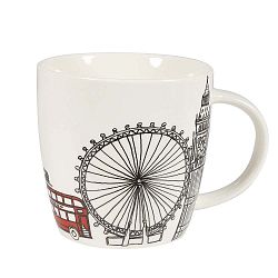 Hrneček z kostního porcelánu Churhill China Squash, 400 ml