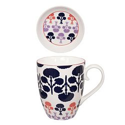 Hrnek se sítkem a podšálkem Tokyo Design Studio Sakuya, 380 ml