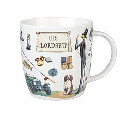 Hrnek z kostního porcelánu Churchill At Your Leisure His Lordship, 400 ml