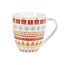 Hrnek z kostního porcelánu Churchill China Caravan Snowflake, 500 ml