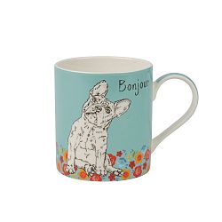 Hrnek z kostního porcelánu Churchill China Couture Birch Bonjour, 350 ml