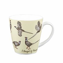 Hrnek z kostního porcelánu Churchill Crowd Cherry Pheasants, 360 ml