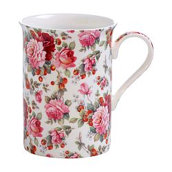 Hrnek z kostního porcelánu Maxwell & Williams Royal Old England Summer Rose, 300 ml