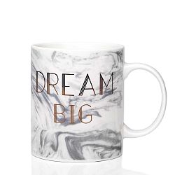 Hrnek z kostního porcelánu Sabichi Marble Dream, 380 ml