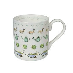 Hrnek z kostního porcelánu Sophie Allport Zahrada II, 270 ml