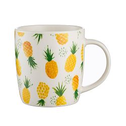 Hrnek z porcelánu Price & Kensington Pineapple, 340 ml