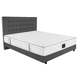 Jednolůžková postel s čelem a matrací Palaces de France Imperial Quadratum, 190 x 140 cm