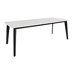 Jídelní stůl s černými nožičkami House Nordic Vojens, 210 x 90 cm