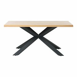 Jídelní stůl s deskou v dubovém dekoru 100x200 cm Arno – Unique Furniture