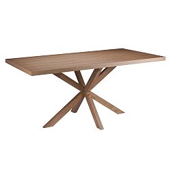 Jídelní stůl v dekoru dubového dřeva sømcasa Hela, 160 x 90 cm