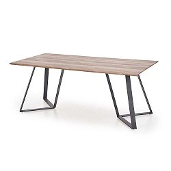 Jídelní stůl v dekoru ořechového dřeva Halmar Proton, 180 x 90 cm