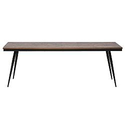 Jídelní stůl z akáciového dřeva BePureHome Rhombic, 220 x 90 cm