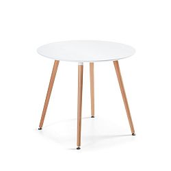 Jídelní stůl z bukového dřeva La Forma Daw, 73 x 100 cm