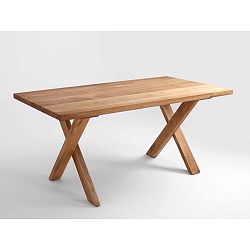Jídelní stůl z dubového dřeva Custom Form Mavet, 180 x 90 cm