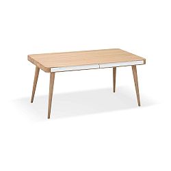 Jídelní stůl z dubového dřeva Gazzda Ena Two, 160 x 90 cm