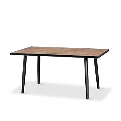Jídelní stůl z masivního akáciového dřeva Massive Home Robbie, 200 x 90 cm