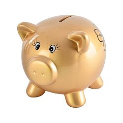 Kasička ve tvaru zlatého prasátka Orion Golden Piggy