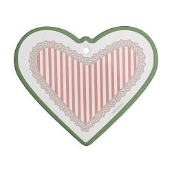 Keramická podložka pod horké hrnce ve tvaru srdce Brandani Peony