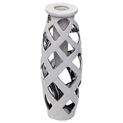 Keramická váza Mauro Ferretti Web Picc, výška 31,5 cm
