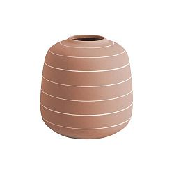 Keramická váza v terakotové barvě PT LIVING Terra, ⌀ 16,5 cm