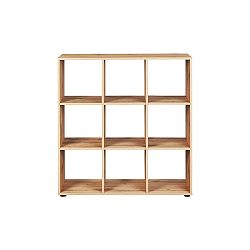Knihovna Interlink Damian Wild Oak Squaro, 105 x 109 cm