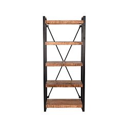 Knihovna s poličkami z mangového dřeva LABEL51 Brussels