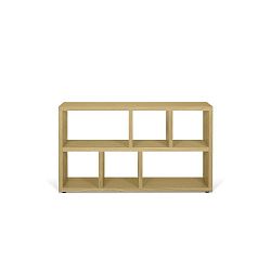 Knihovna v dekoru dubového dřeva TemaHome Berlin, 150 x 83 cm