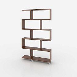 Knihovna v dekoru ořechového dřeva Garetto Nilufer