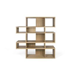 Knihovna v dubovém dekoru TemaHome London, 34 x 160 cm