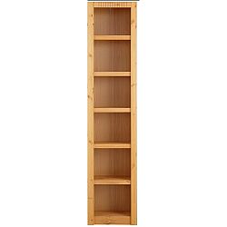 Knihovna z borovicového dřeva Støraa Bailey, 47 x 213 cm