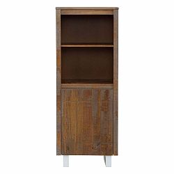 Knihovna z borovicového dřeva v přírodní barvě 55x180 cm Lagos - Støraa