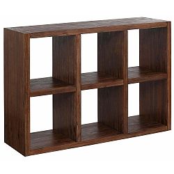 Knihovna z masivního akáciového dřeva Støraa Cubic