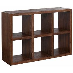 Knihovna z masivního akáciového dřeva  Støraa Cubic