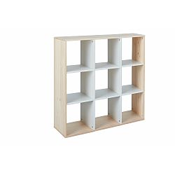 Knihovna z masivního borovicového dřeva Interlink Gudjam