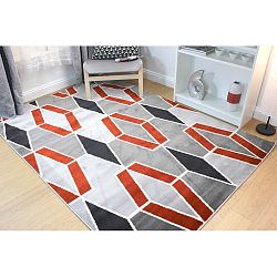 Koberec Flair Rugs Cocktail Maitai Grey Terracotta, 160 x 230 cm