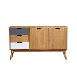 Komoda Marckeric z masivního borovicového dřeva Cusco