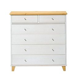 Komoda z borovicového dřeva Askala Scala, šířka 89,6 cm