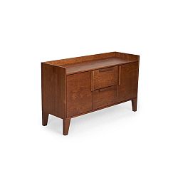 Komoda z masivního borovicového dřeva SKANDICA Agava Dark