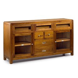 Komoda ze dřeva bílého cedru Moycor Flash, délka 160 cm