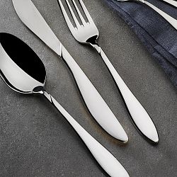 Kompletní sada příborů pro 12 lidí z nerezové oceli Kutahya Luxury